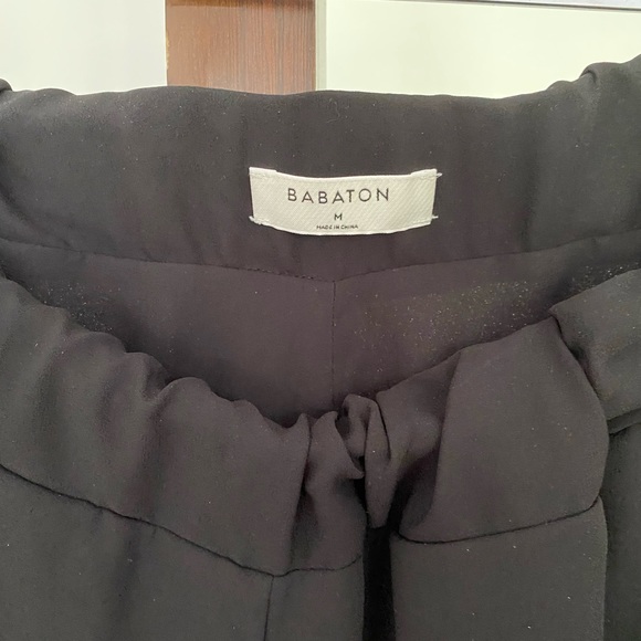 Babaton Black Pant Elastic Waist - Picture 2 of 3